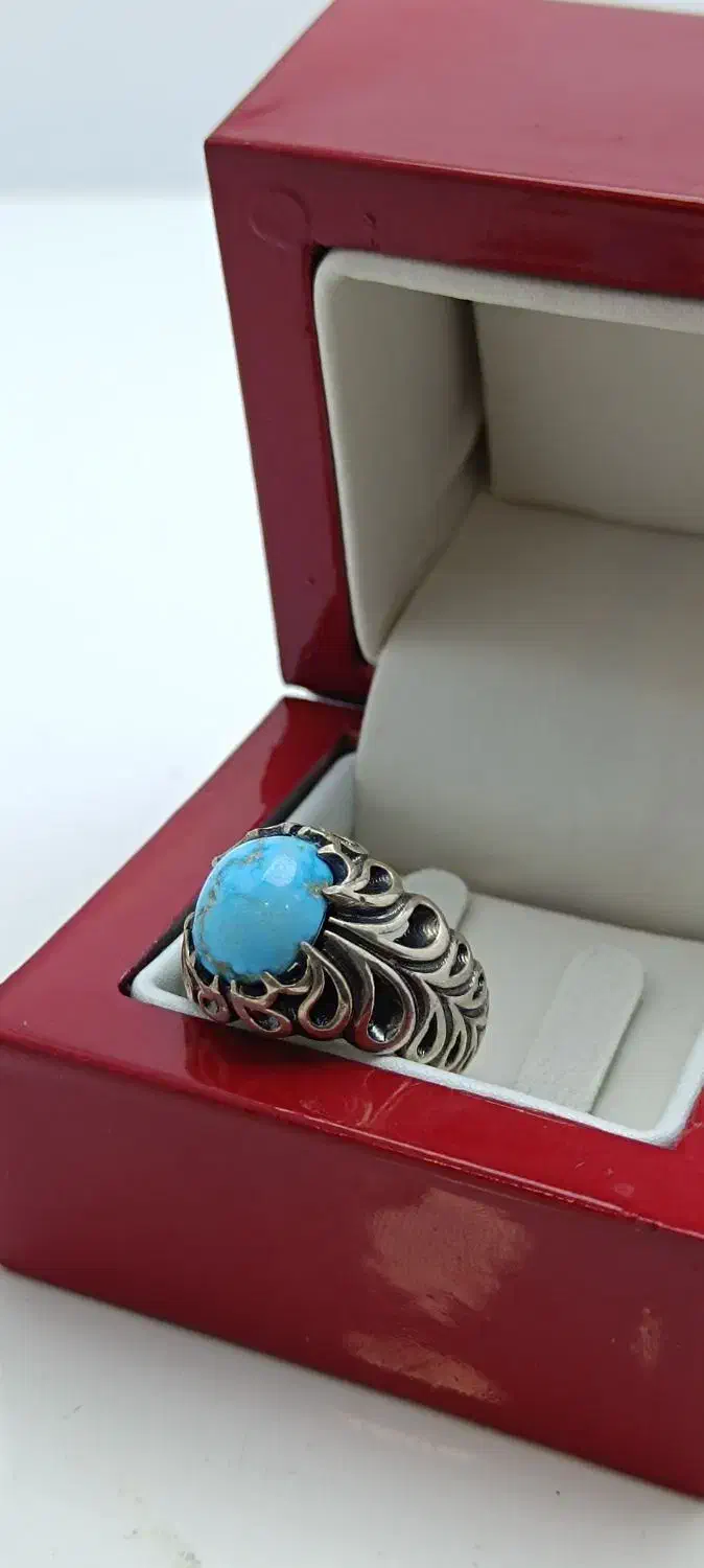 انگشترهای فیروزه طبیعی نیشابور اصل|جواهرات|مشهد, شیرودی|دیوار