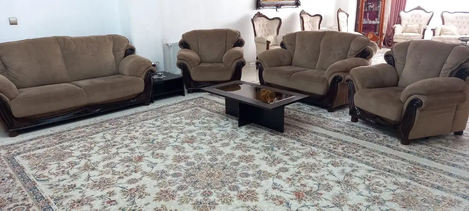 مبل راحتی ۷ نفره|مبلمان خانگی و میز عسلی|زنجان, |دیوار