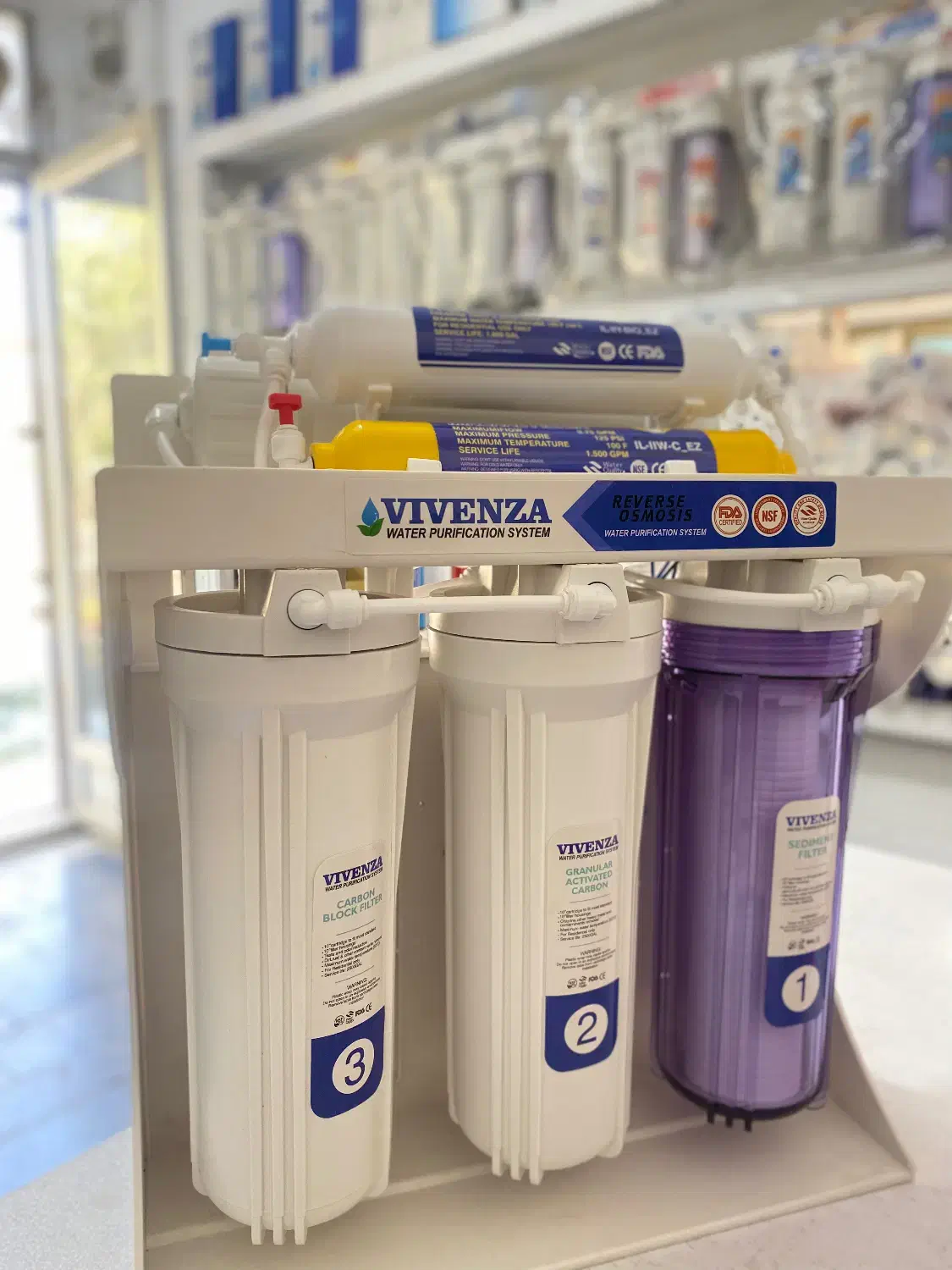 دستگاه تصفیه اب ویونزا اکونومی تایوانی vivena|آبسردکن و تصفیه آب|تهران, زیبادشت|دیوار