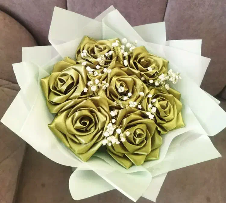گل ربانی روز دختر تخفیف ویژه|گل مصنوعی|شیراز, دارالرحمه|دیوار