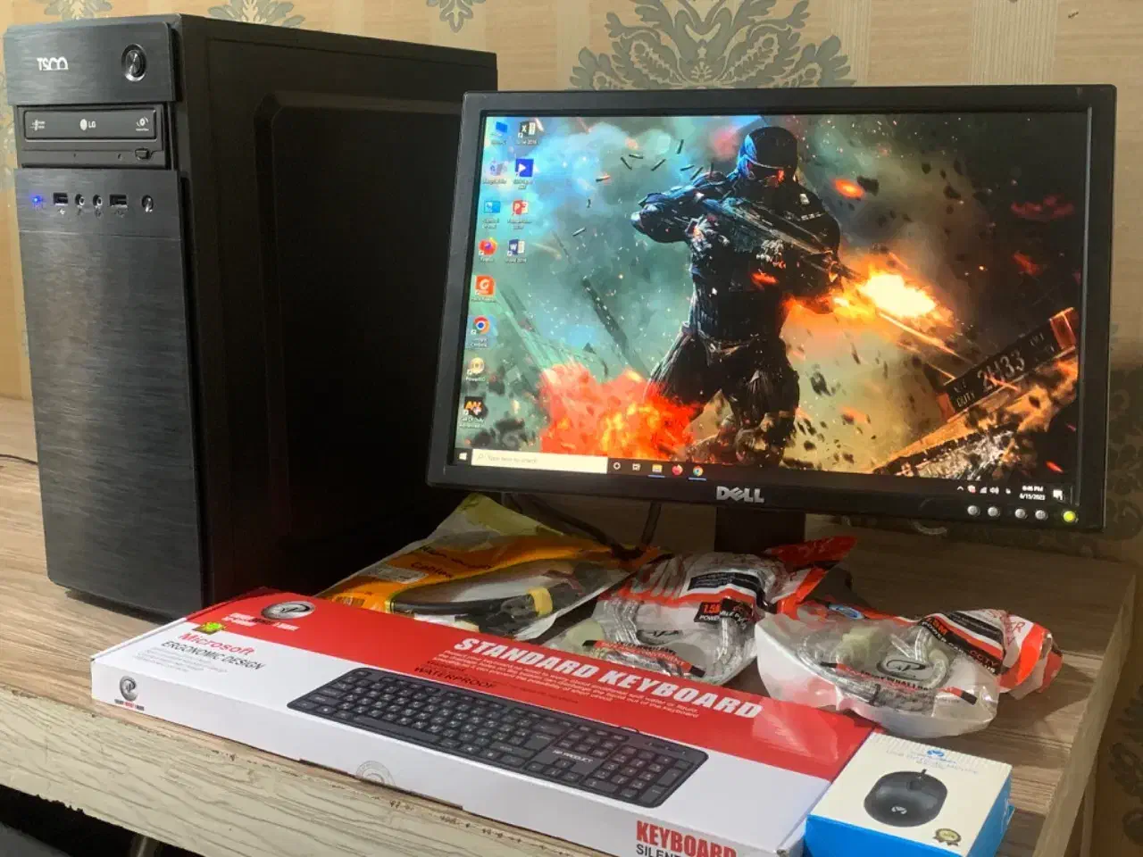 نوآکبندفوق حرفه ایکامپیوترCOREI5رم16گرافیکDDR5کدJ8|رایانه رومیزی|ساری, |دیوار