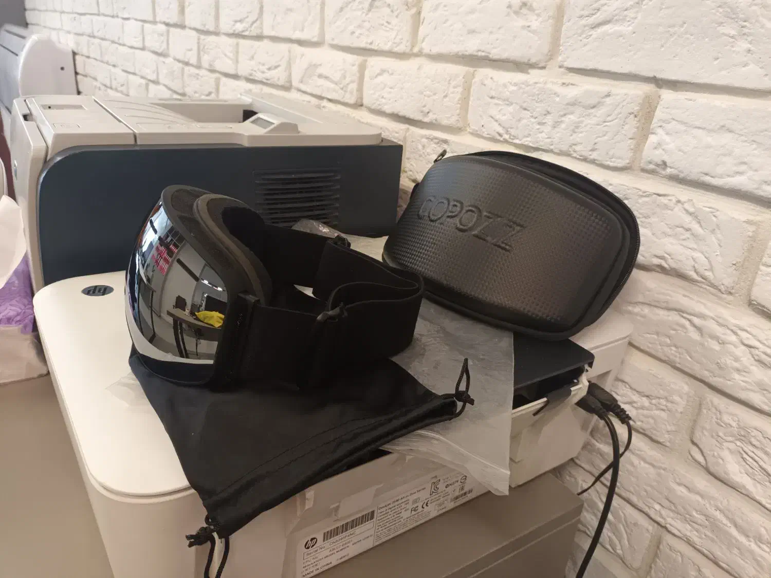 عینک اسکی نو و آکبند برند copozz آمریکایی|ورزش‌های زمستانی|تهران, سلسبیل شمالی|دیوار