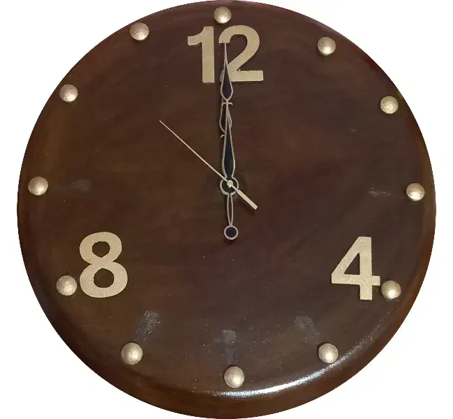 ساعت دیواری طرح چوب|ساعت دیواری و تزئینی|بروجرد, |دیوار