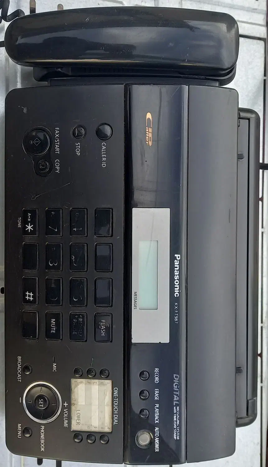 دستگاه فکس مدل KX-FT987|پرینتر، اسکنر، کپی، فکس|قم, کلهری|دیوار