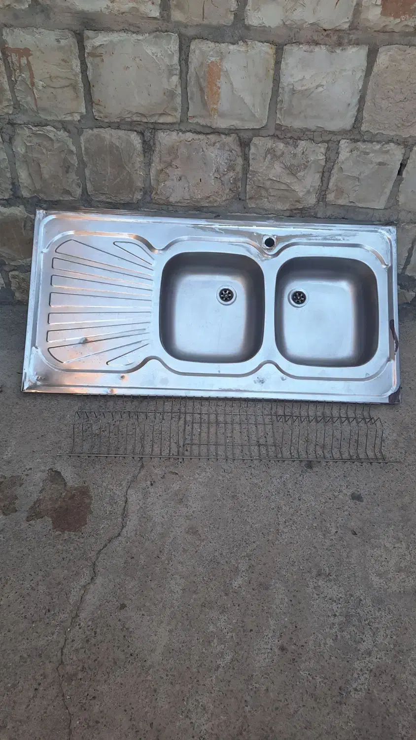 سینک ظرفشویی|مصالح و تجهیزات ساختمان|گیلان غرب, |دیوار