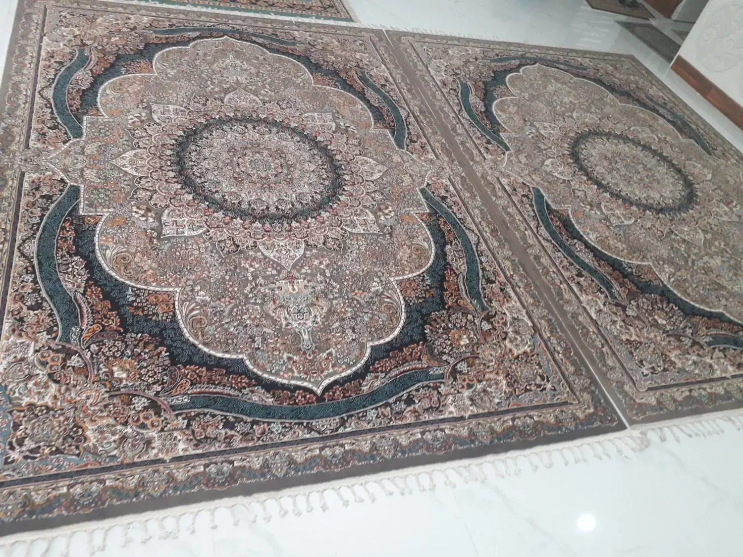 یک جفت فرش ۹متری|فرش|فردیس, سرحدی|دیوار