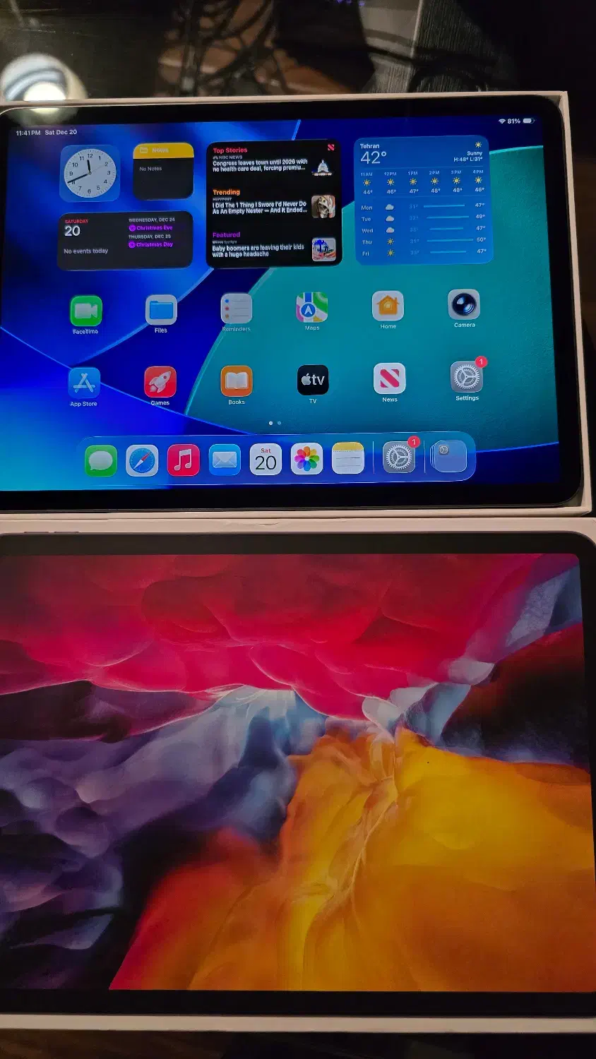 iPad pro 2020 wifi 256 در حد نو|تبلت|رشت, بلوار گیلان|دیوار