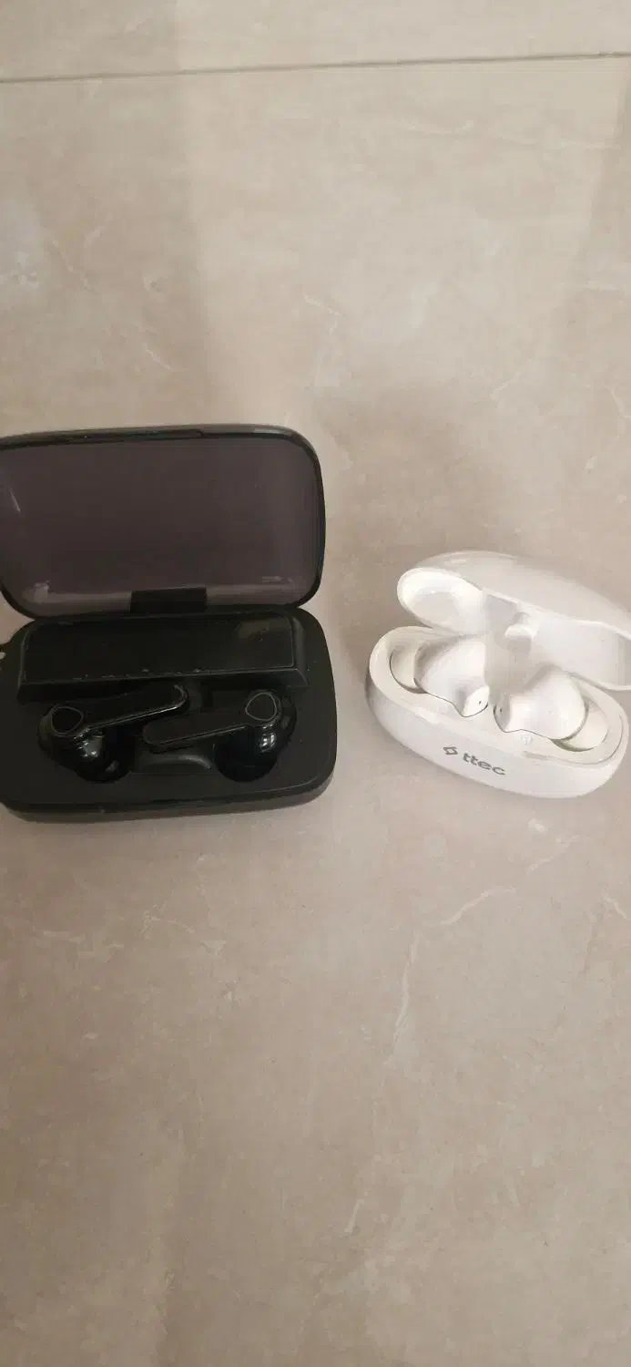 دوعدد هندزفری سالم|پخش‌کننده همراه|تهران, کیانشهر|دیوار