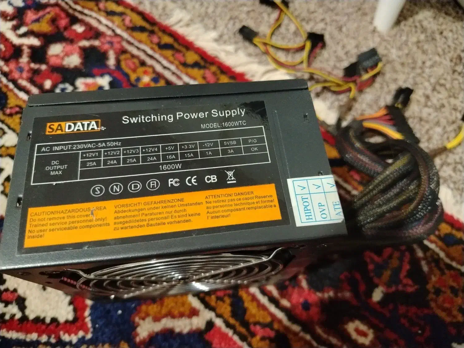 پاور ۱۶۰۰ وات SAData|قطعات و لوازم جانبی رایانه|تهران, خواجه نظام الملک|دیوار