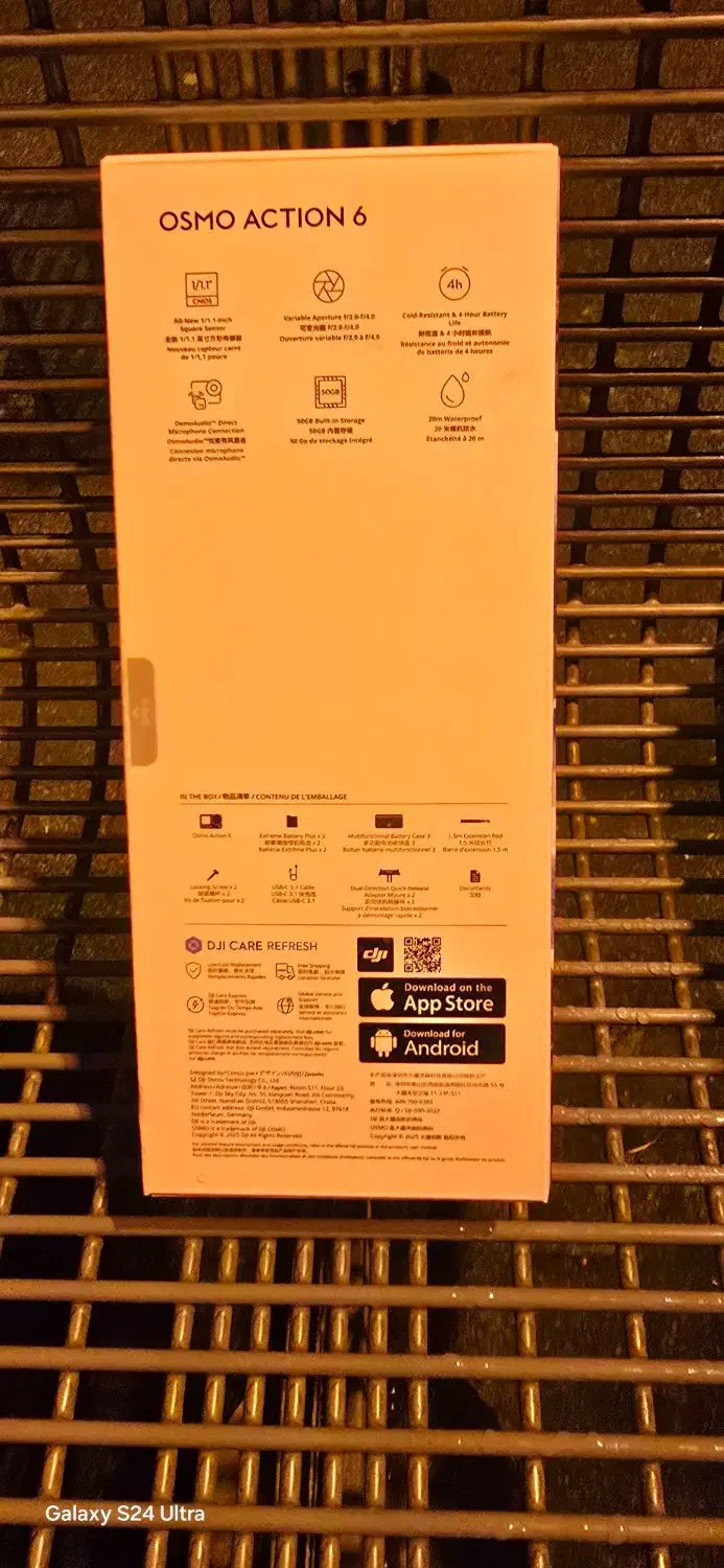 اکشن 6 DJI اصل، آکبند کارخانه|دوربین عکاسی و فیلم‌برداری|مشهد, کوشش|دیوار