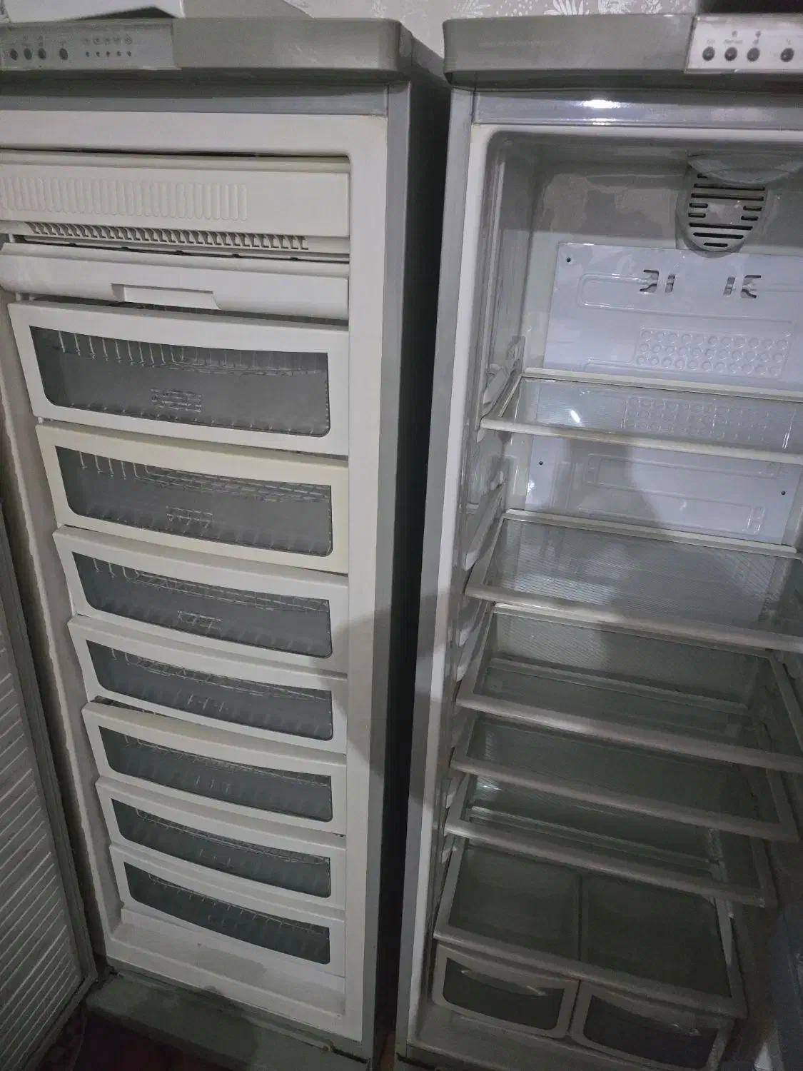 یخچال و فریزر دو قلو یخساران کاملا سالم|یخچال و فریزر|دزفول, |دیوار