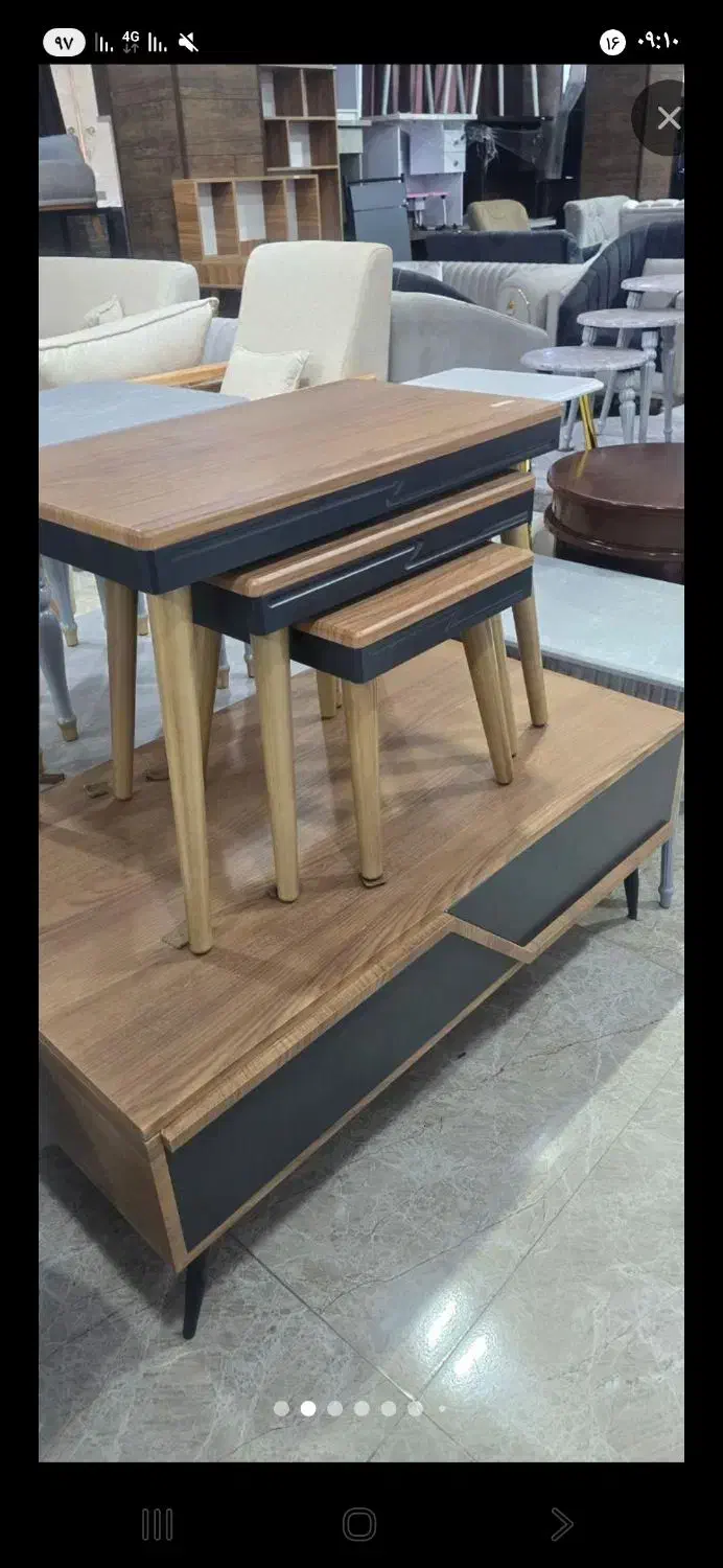 میز جلو مبلی|مبلمان خانگی و میز عسلی|فولادشهر, C1|دیوار