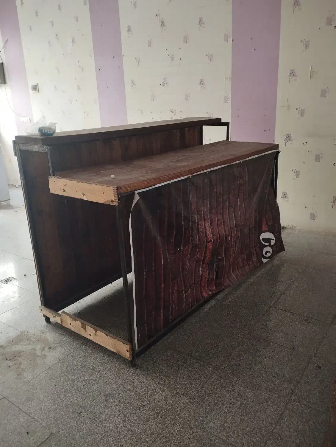 ویترین چوبی|بوفه، ویترین، کنسول|نسیم‌شهر, |دیوار