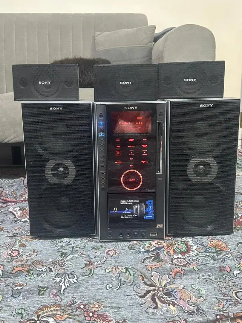 ضبط،یااسپیکر 6تیکه سونی سالم|سیستم صوتی خانگی|مشهد, رضاشهر|دیوار