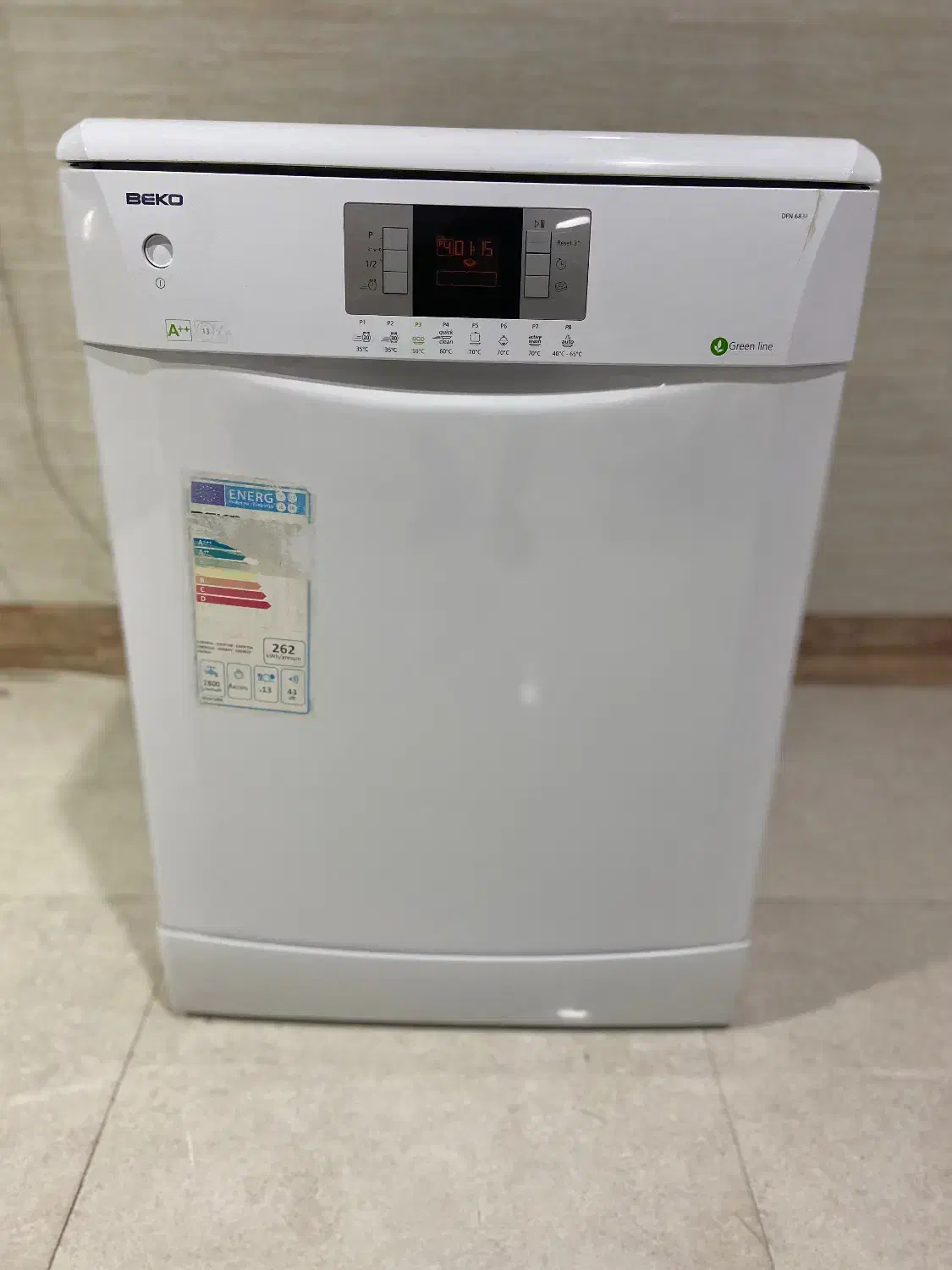 ماشین ظرفشویی ۱۴ نفره BEKO درحد آکبند|ماشین ظرفشویی|ارومیه, |دیوار