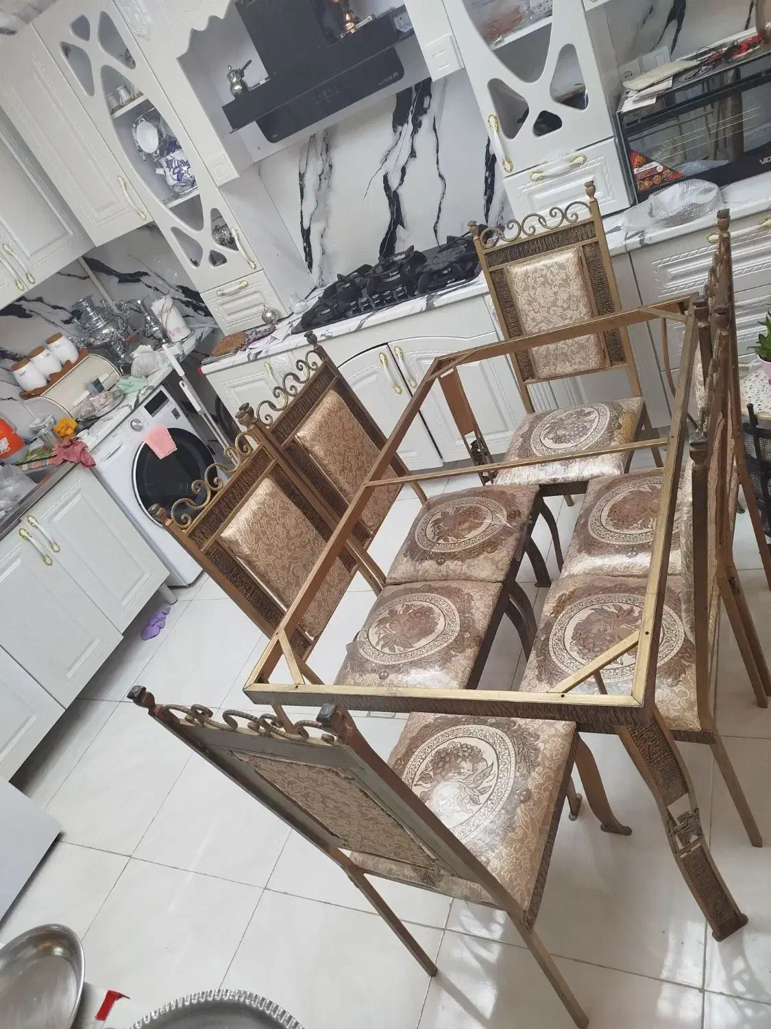 میز ناهار خوری ۶ نفره نو|میز و صندلی غذاخوری|دورود, |دیوار