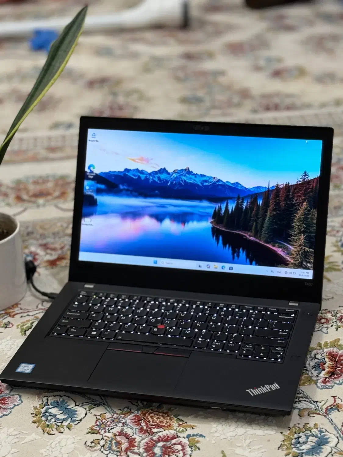 LENOVO T480 نسل هشتم ۸هسته ای واقعی گرافیک ۴گیگ|رایانه همراه|مشهد, راه آهن|دیوار