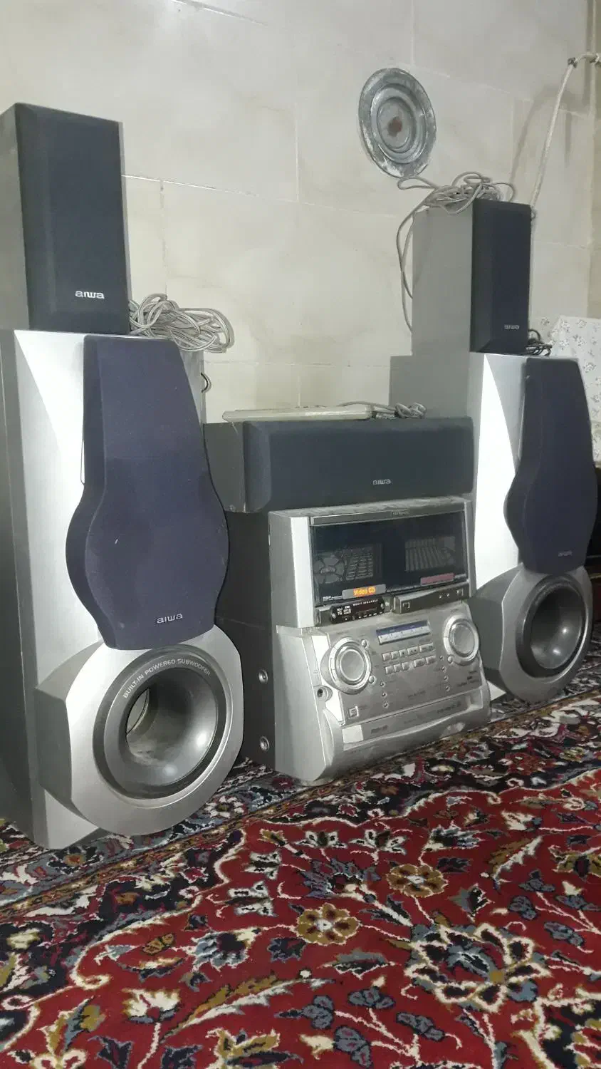 ضبط باند  AIWA ایوا   10000W سیستم صوتی قدیمی|سیستم صوتی خانگی|شیراز, حافظیه|دیوار
