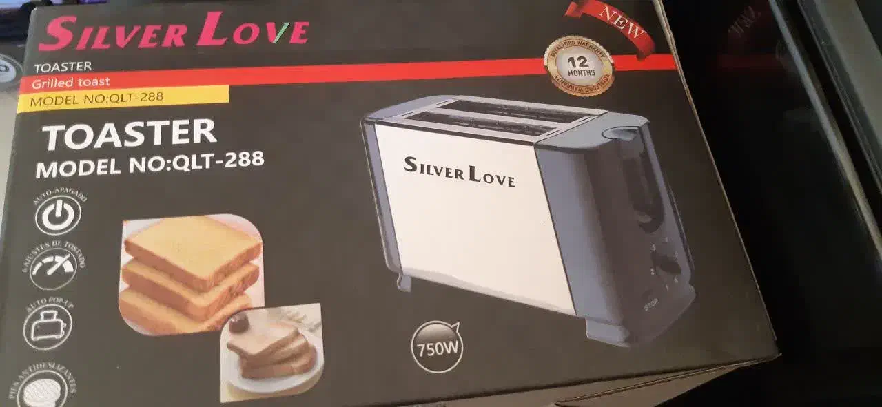 توستر نان SILVER LOVE|اجاق گاز و لوازم برقی پخت‌وپز|تهران, ونک|دیوار