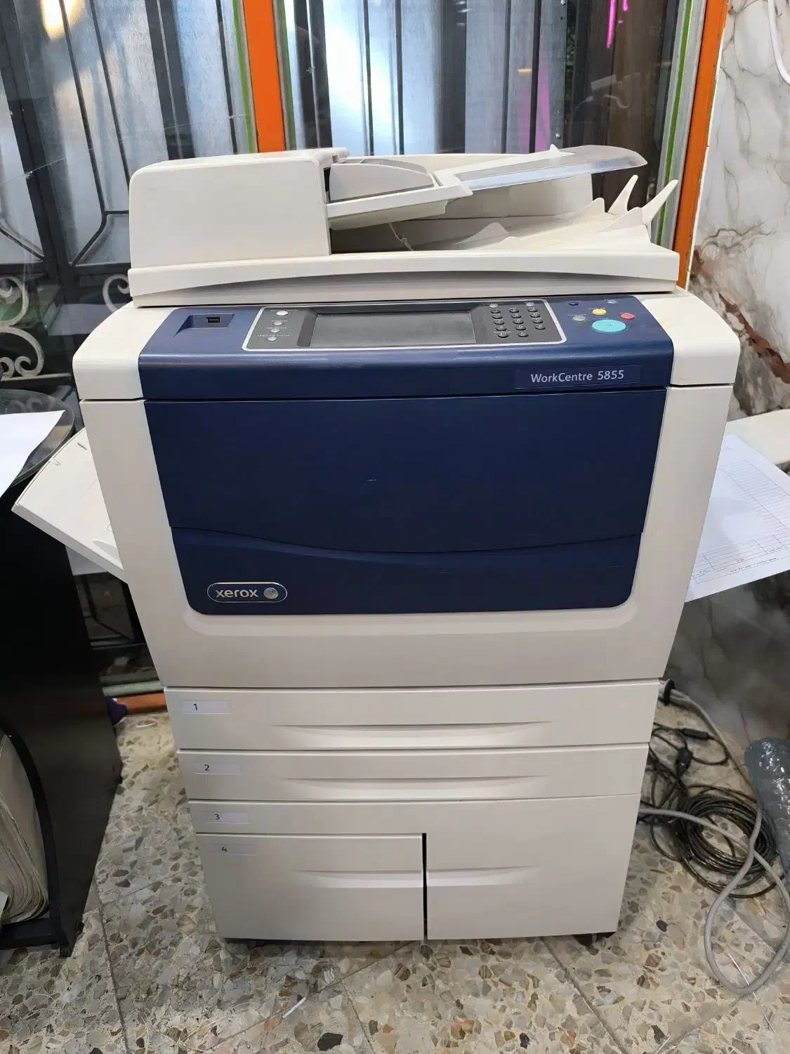 زیراکس پرینتر کپی ۵۸۵۵|پرینتر، اسکنر، کپی، فکس|بروجن, |دیوار