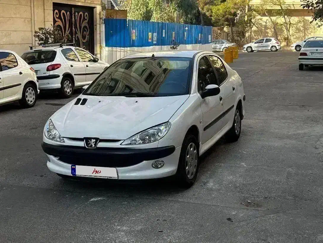 پژو ۲۰۶ صندوقدار v9|خودرو سواری و وانت|تهران, صادقیه|دیوار