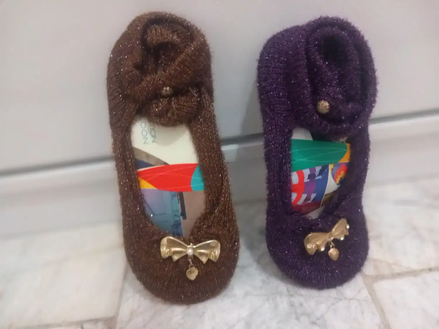 جوراب های رو فرشی زیبا|لباس|سمنان, |دیوار