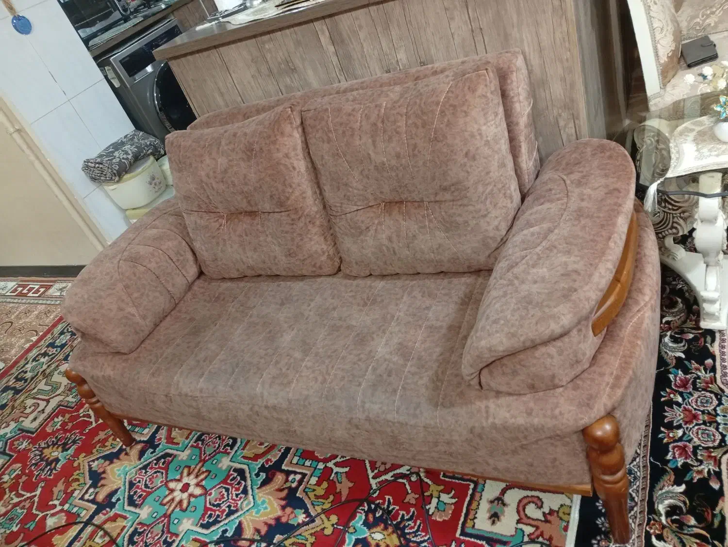 مبل ۷ نفره سفارشی قیمت مقطوع|مبلمان خانگی و میز عسلی|پاکدشت, شهرک امام رضا|دیوار