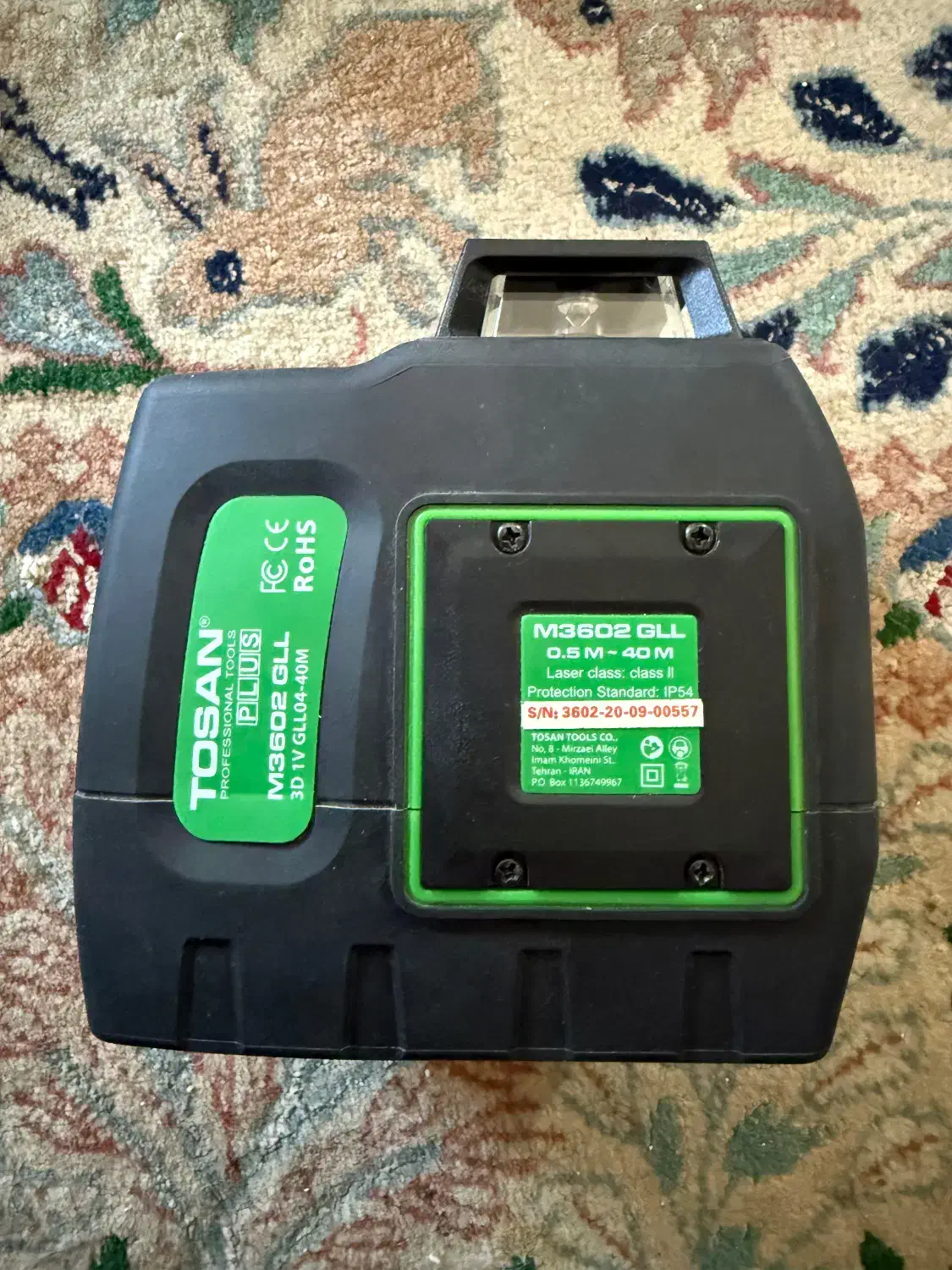 تراز لیزری توسان M3602 GLL|ابزارآلات|اصفهان, چرخاب|دیوار