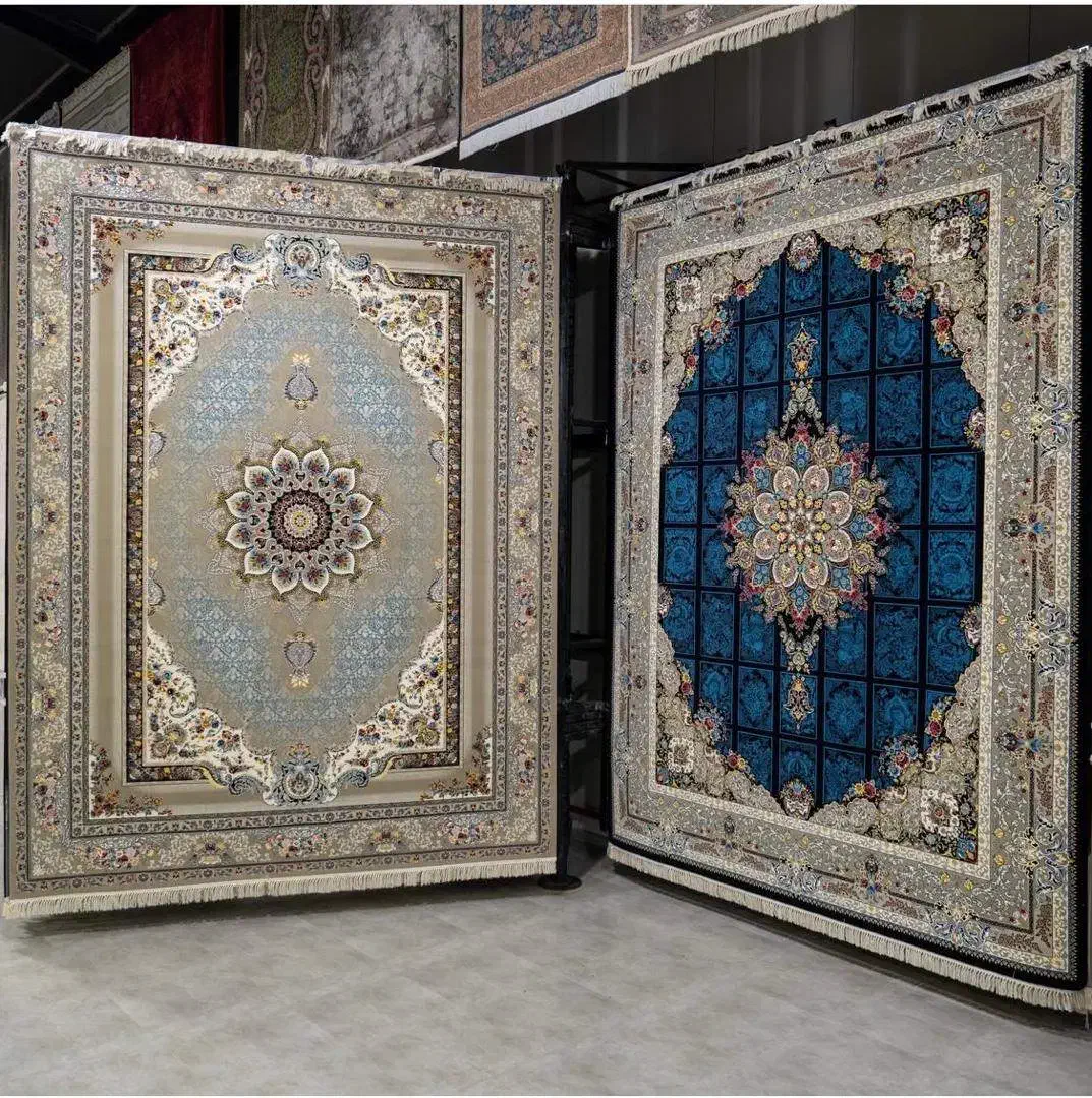 فرش راوند کاشان1750شانه/اصل نخ ترک مشهد/8005|فرش|شیراز, لاله|دیوار