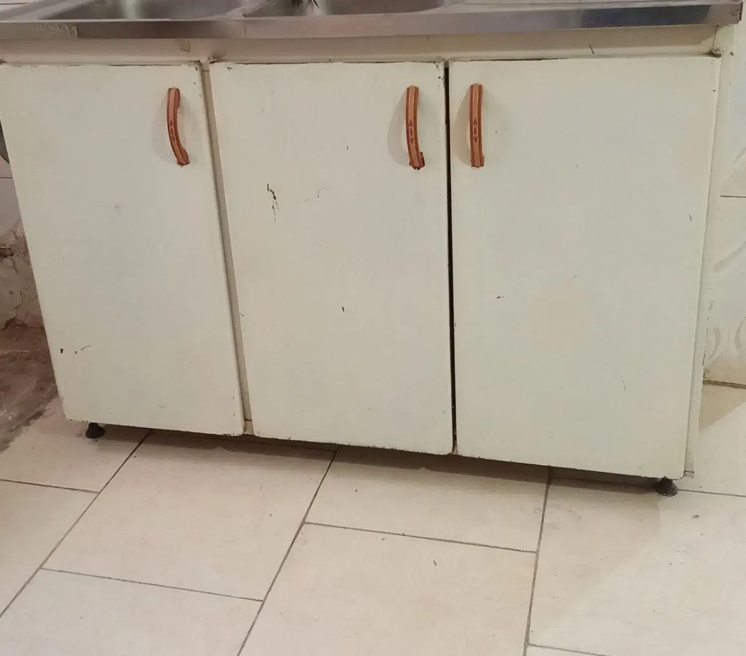 چهار عدد کابینت فلزی محکم بادوعددصفحه سنگ|مصالح و تجهیزات ساختمان|تهران, جوادیه تهرانپارس|دیوار