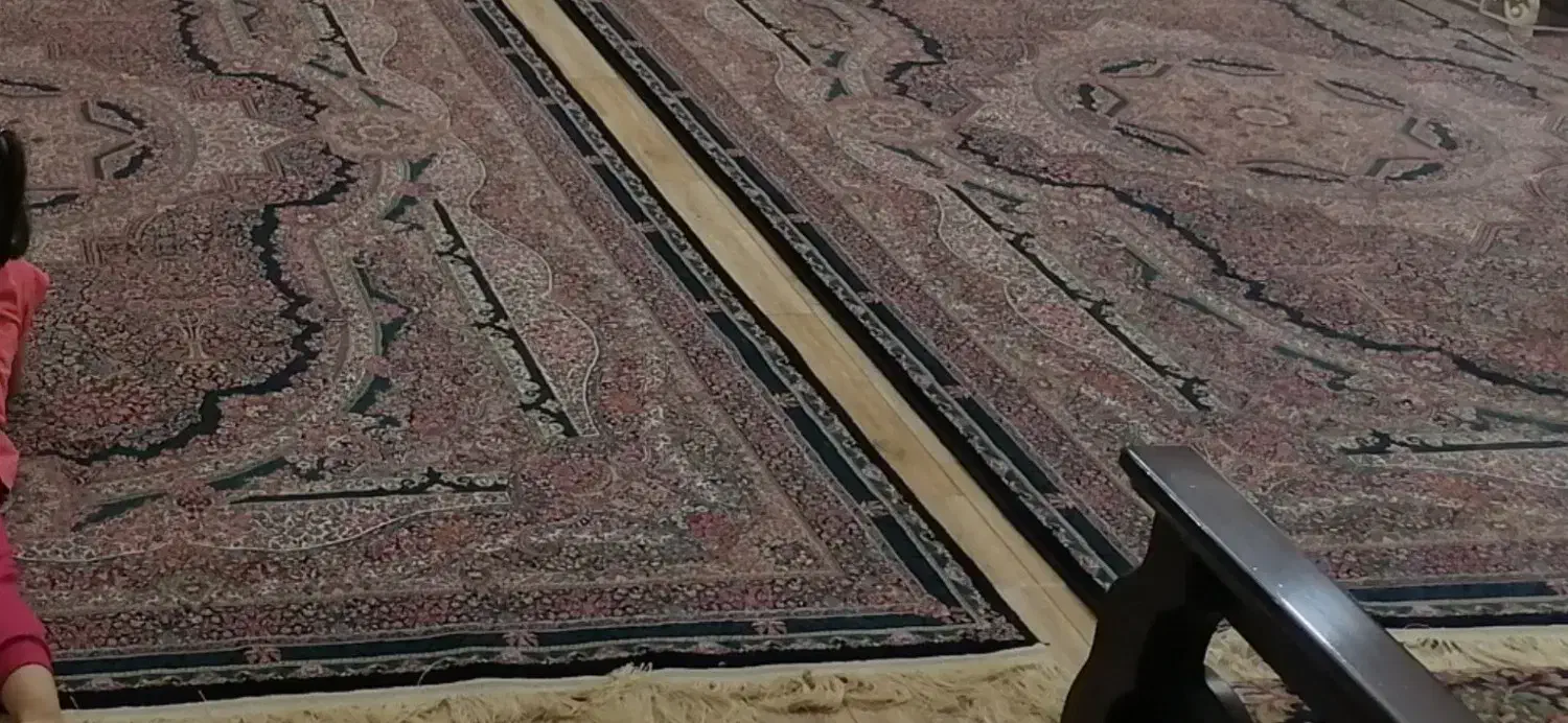 جفت فرش ۹متری ۱۰۰۰شانه|فرش|رفسنجان, |دیوار