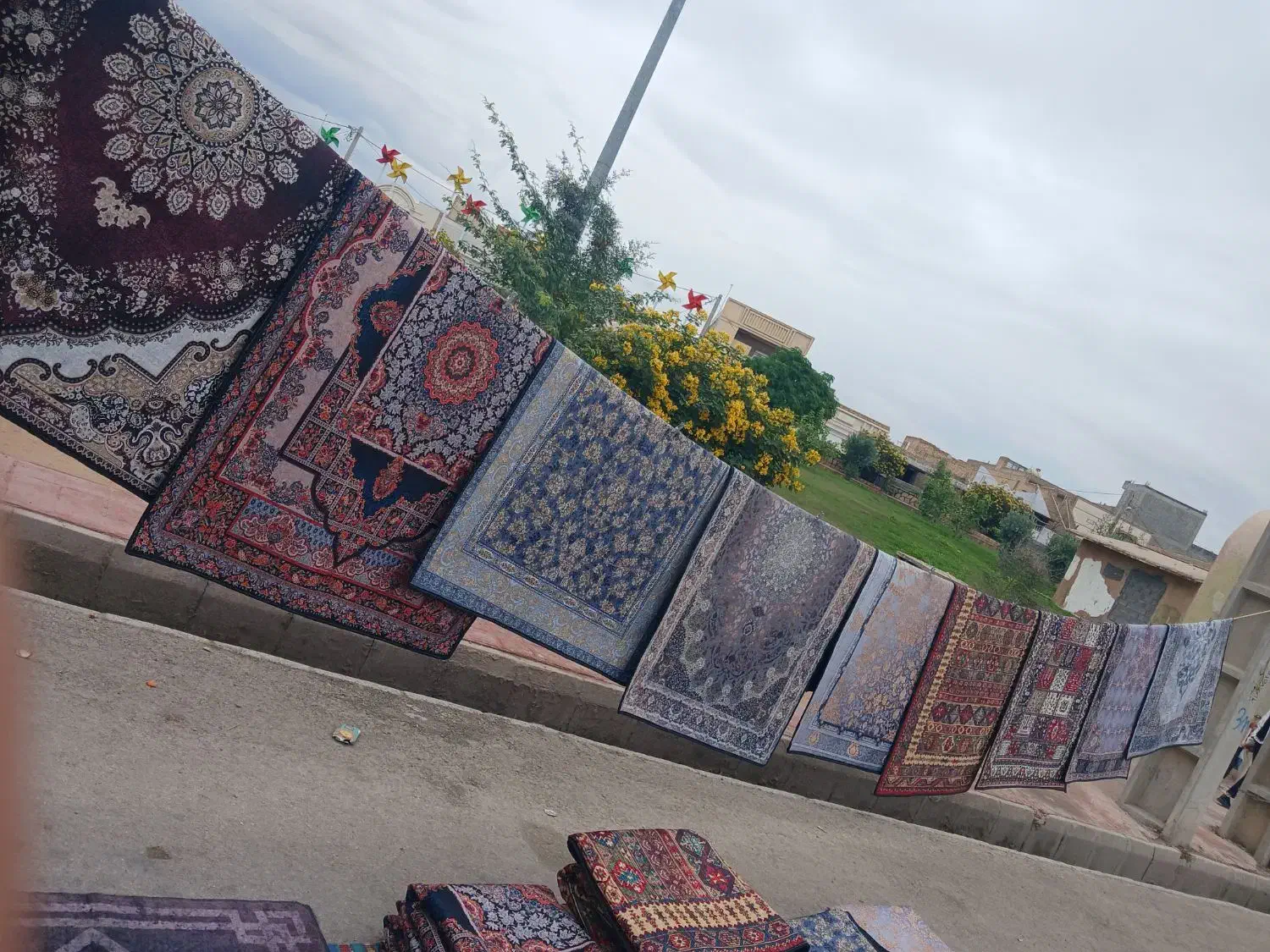 قالیچه و پادری|فرش|بهبهان, |دیوار