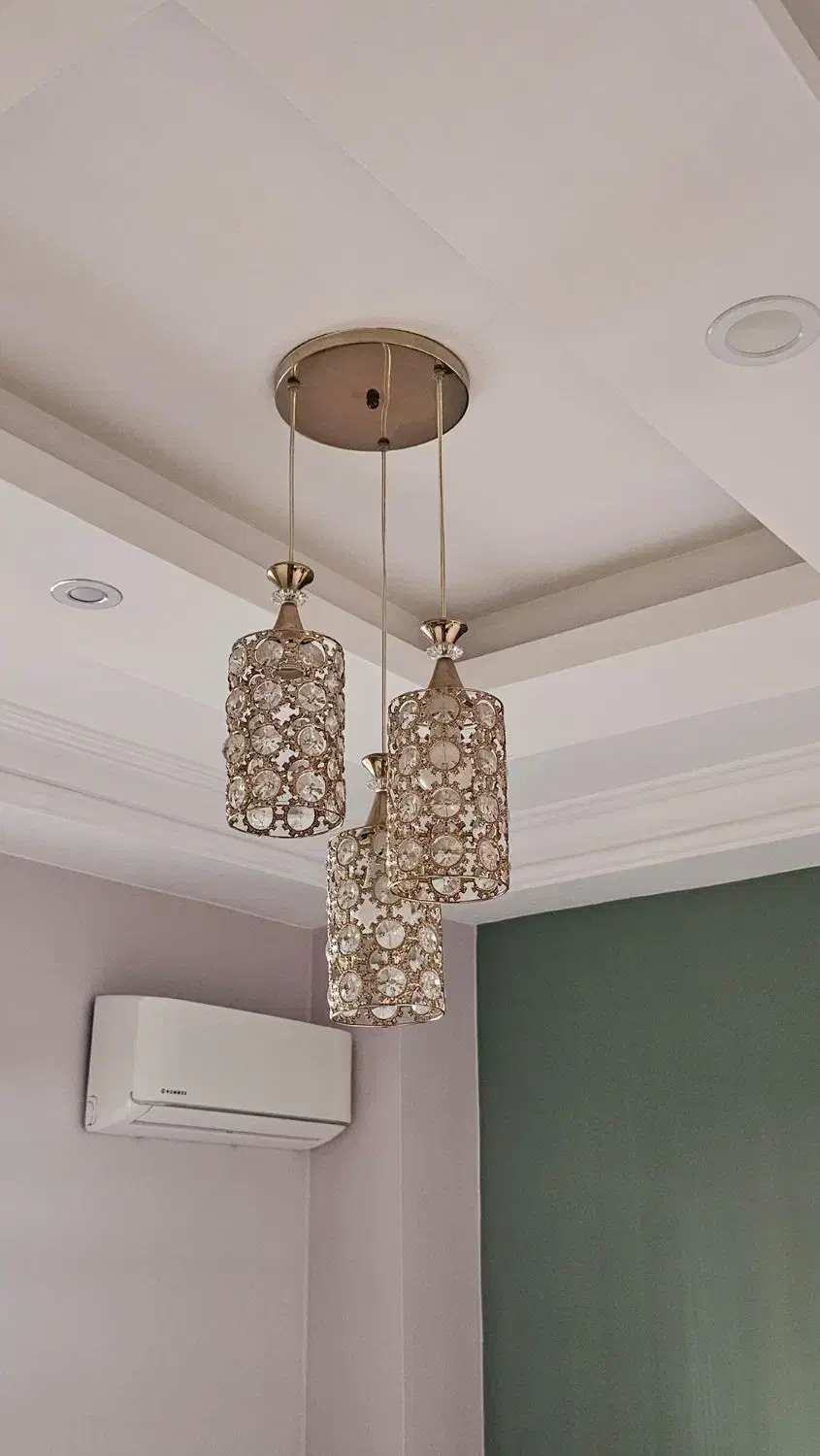 لوستر|لوستر و چراغ آویز|رشت, معلم|دیوار