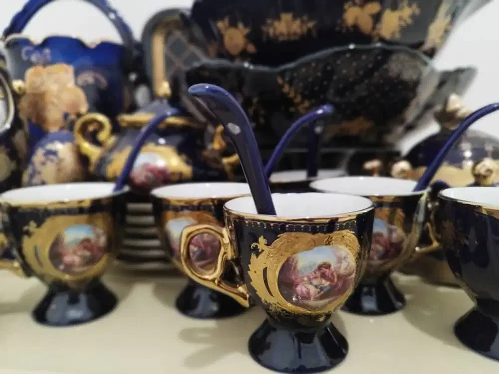 سرویس پذیرایی سرمه ای|ظروف سرو و پذیرایی|اسلامشهر, شهرک لاله|دیوار