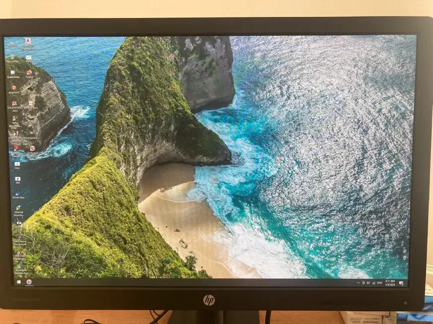 مانیتور ۲۴ اینچ Hp|قطعات و لوازم جانبی رایانه|پرند, فاز ۵|دیوار