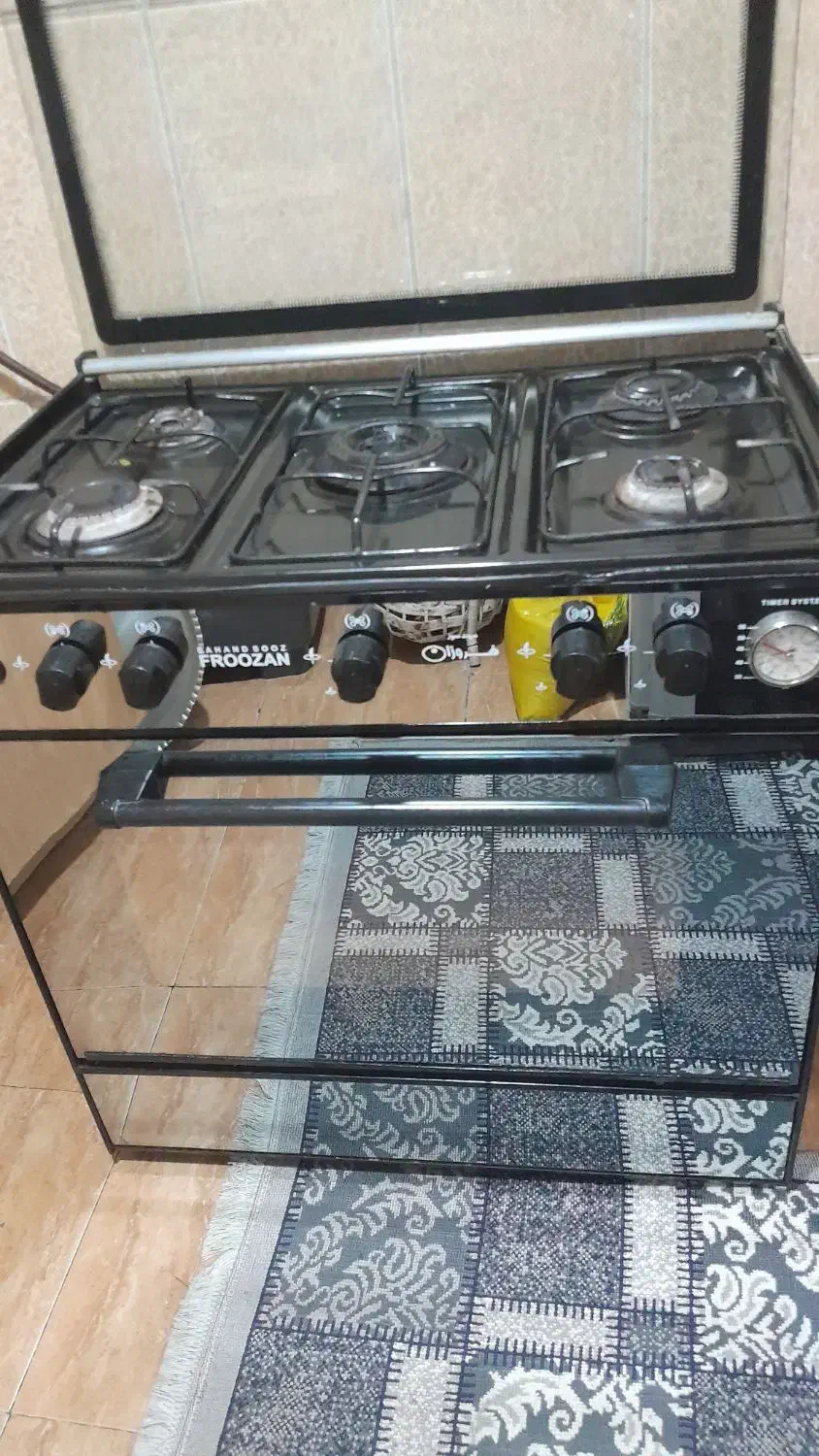 اجاق گاز ۵ شعله|اجاق گاز و لوازم برقی پخت‌وپز|رشت, لاکان شهر|دیوار