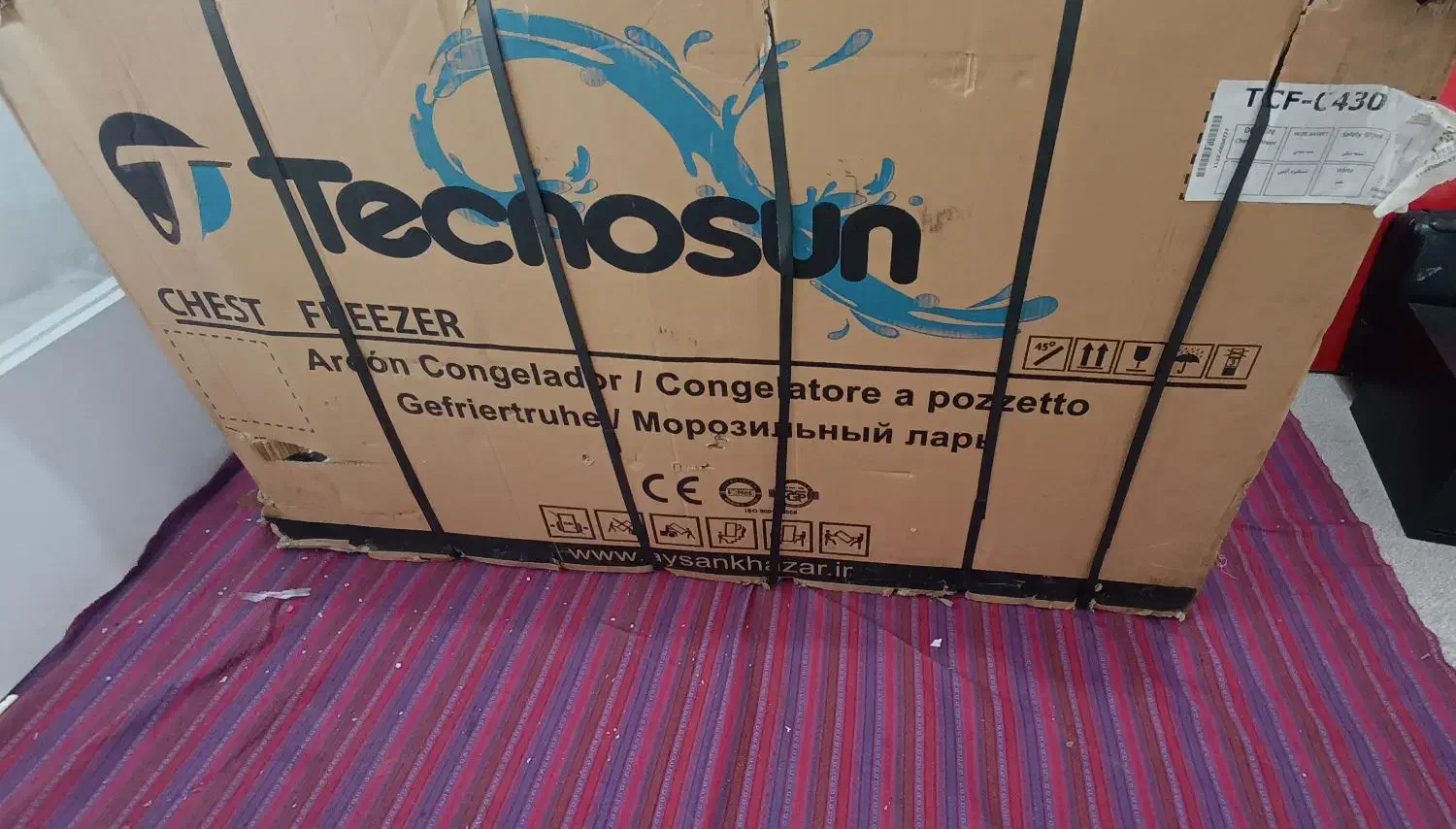 فریزر صندوقی تکنوسان Tcf c430 صفر با کارتن|یخچال و فریزر|چالوس, |دیوار