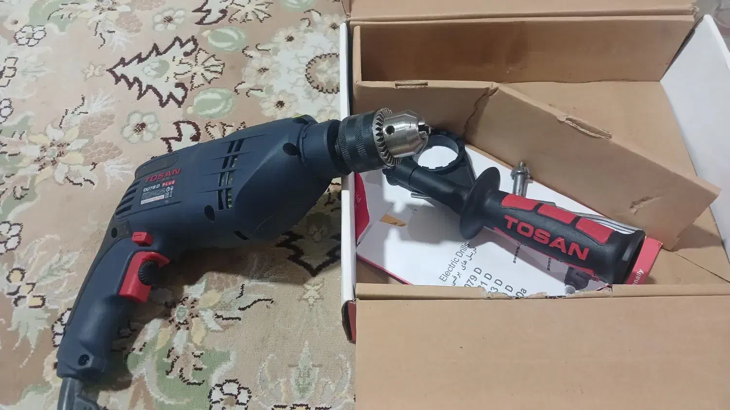 فروش دریل توسن ،بدون کارکرد|ابزارآلات|کتالم و سادات شهر, |دیوار