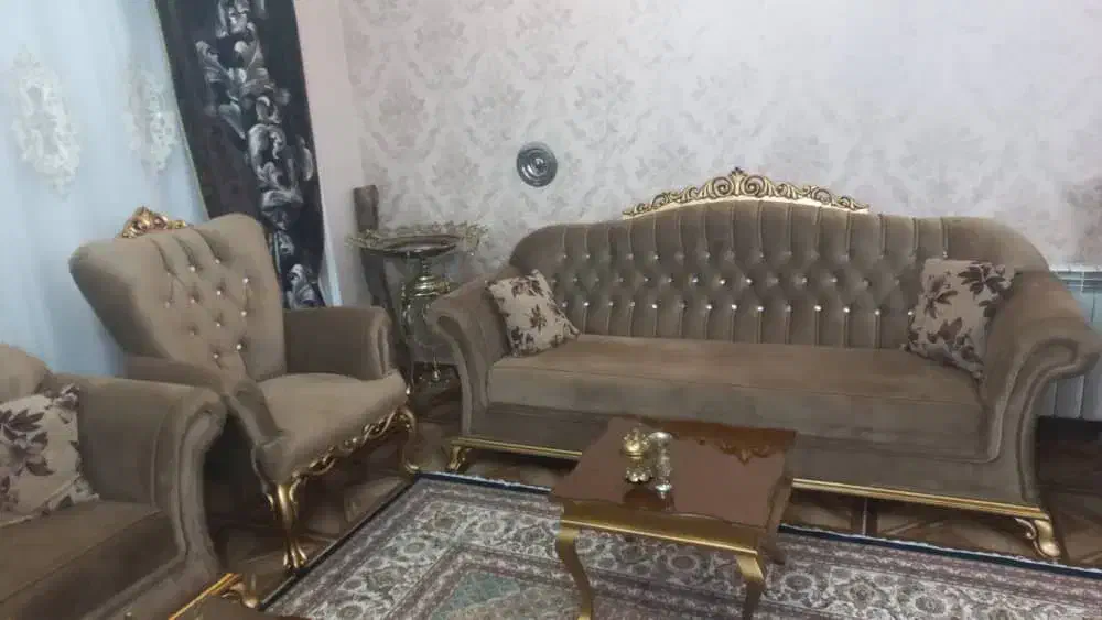 مبل راحتی نیمه استیل|مبلمان خانگی و میز عسلی|مرند, |دیوار