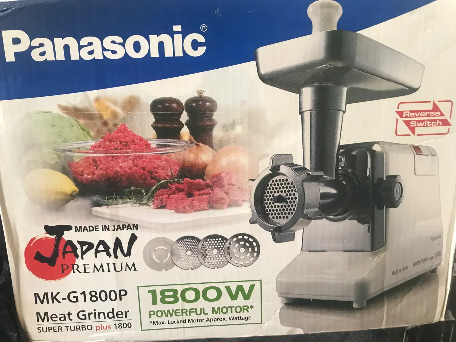 چرخ گوشت پاناسونیک اصل ۱۸۰۰w|خردکن، آسیاب، غذاساز|شیراز, شهرک بهشتی|دیوار