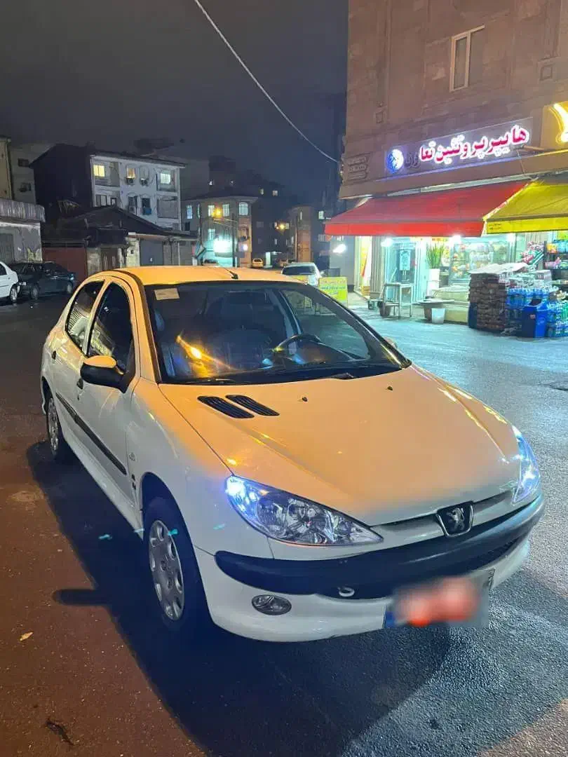 ۲۰۶ مدل ۸۹ فوق العاده سالم|خودرو سواری و وانت|رشت, معلم|دیوار