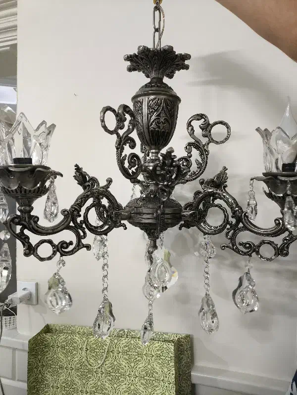 لوستر برنزی|لوستر و چراغ آویز|مشهد, امامیه (شهرک غرب)|دیوار