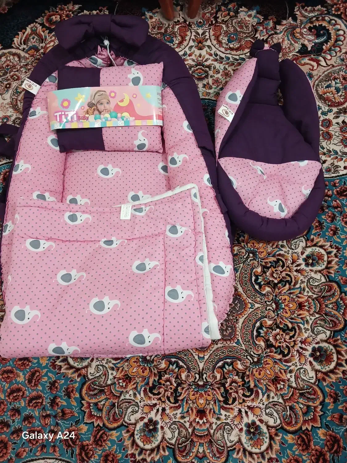 فروش کریرنوزادوسرویس خواب لبه دار|اسباب و اثاث بچه|بروجن, |دیوار