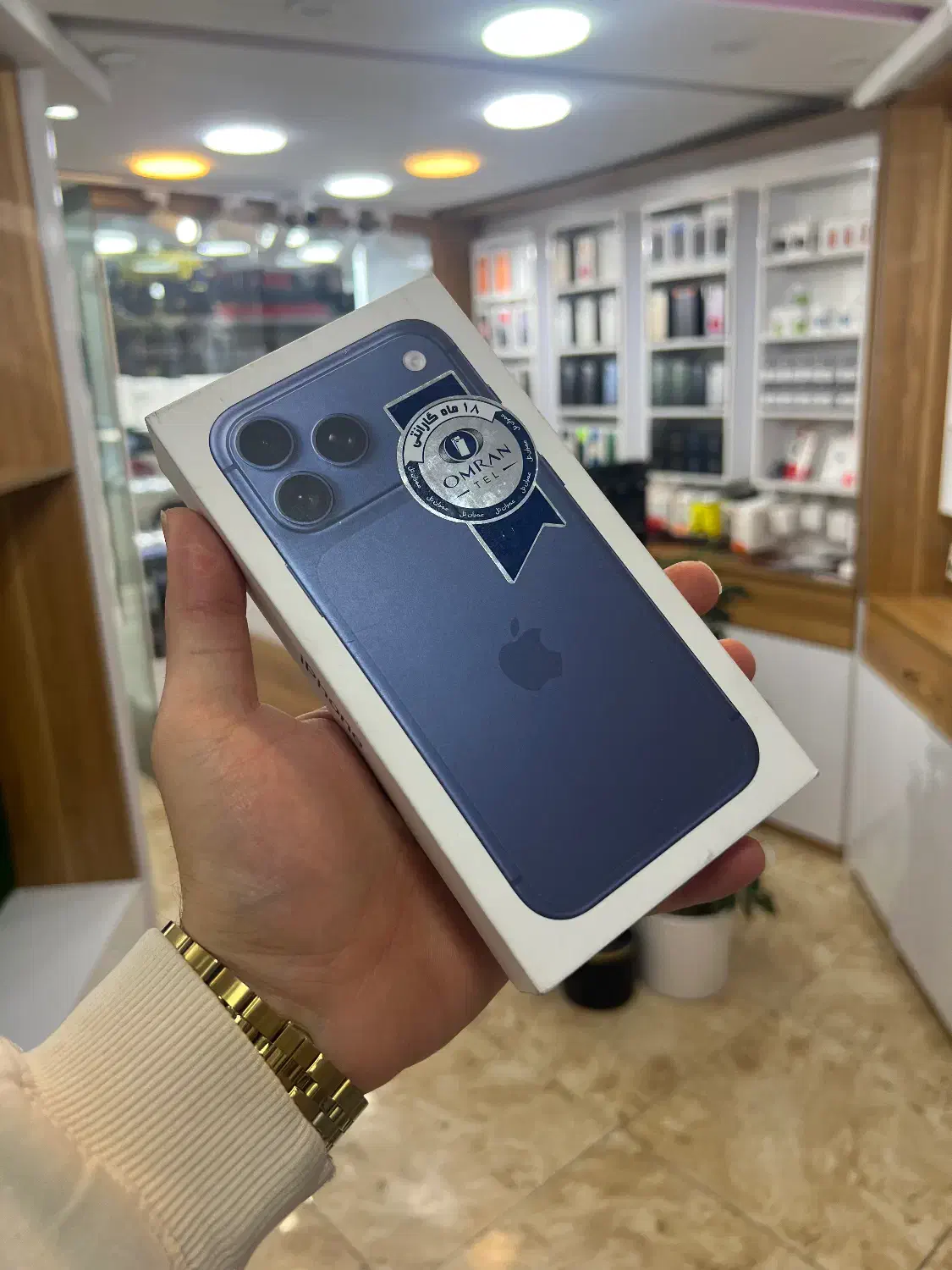 آیفون ۱۷ پرومکس آبی ۲۵۶ گیگ رجیستر گارانتی شده نات|موبایل|رشت, بازار|دیوار