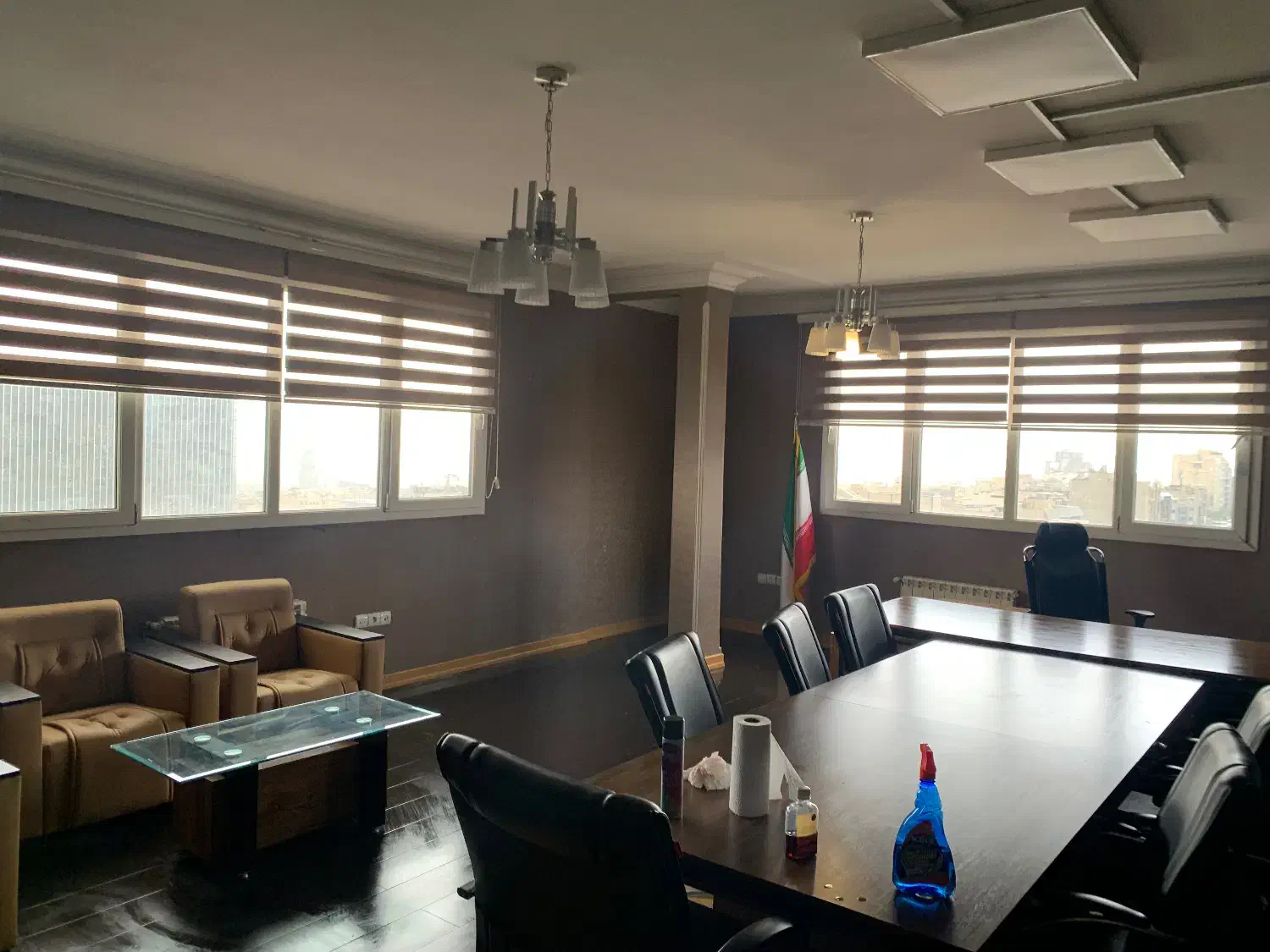 مبلمان اداری نیلپر ست کامل|مبلمان اداری|تهران, سعادت‌آباد|دیوار