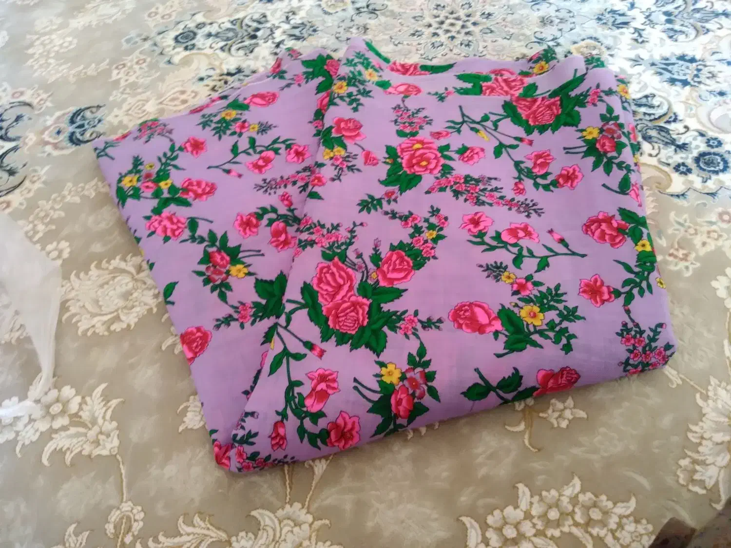 پشمینه ی اصل پشتیند|لباس|مهاباد (آذربایجان غربی), |دیوار