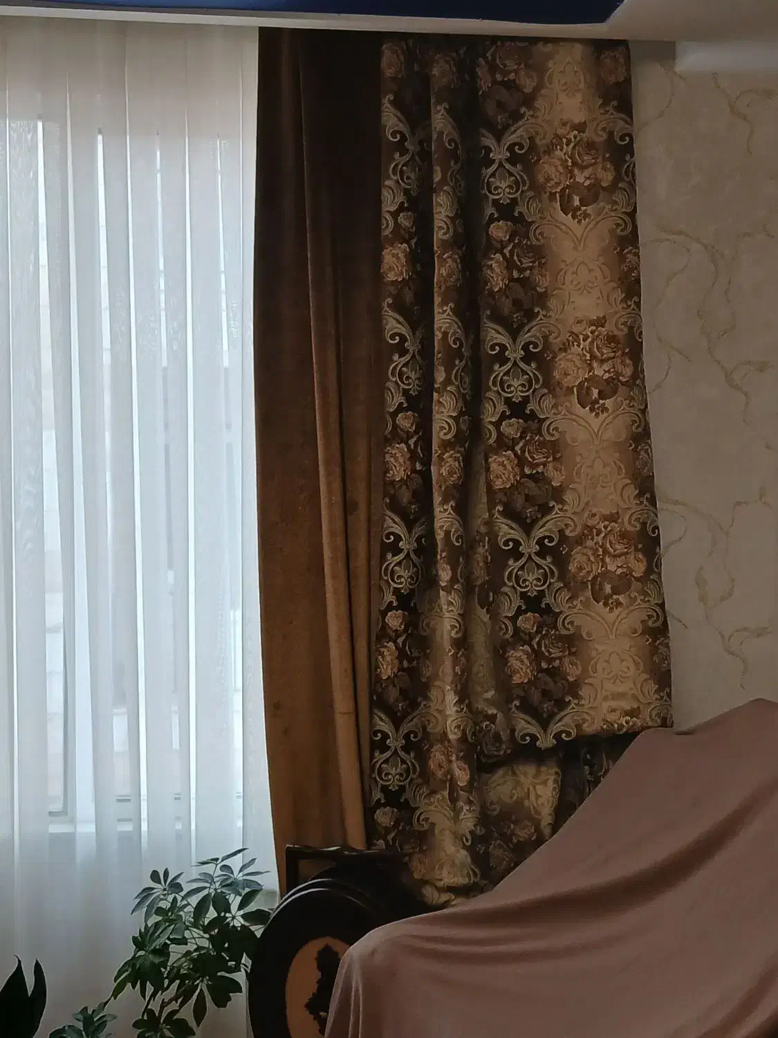 دکور پرده|پرده، رانر، رومیزی|قزوین, |دیوار