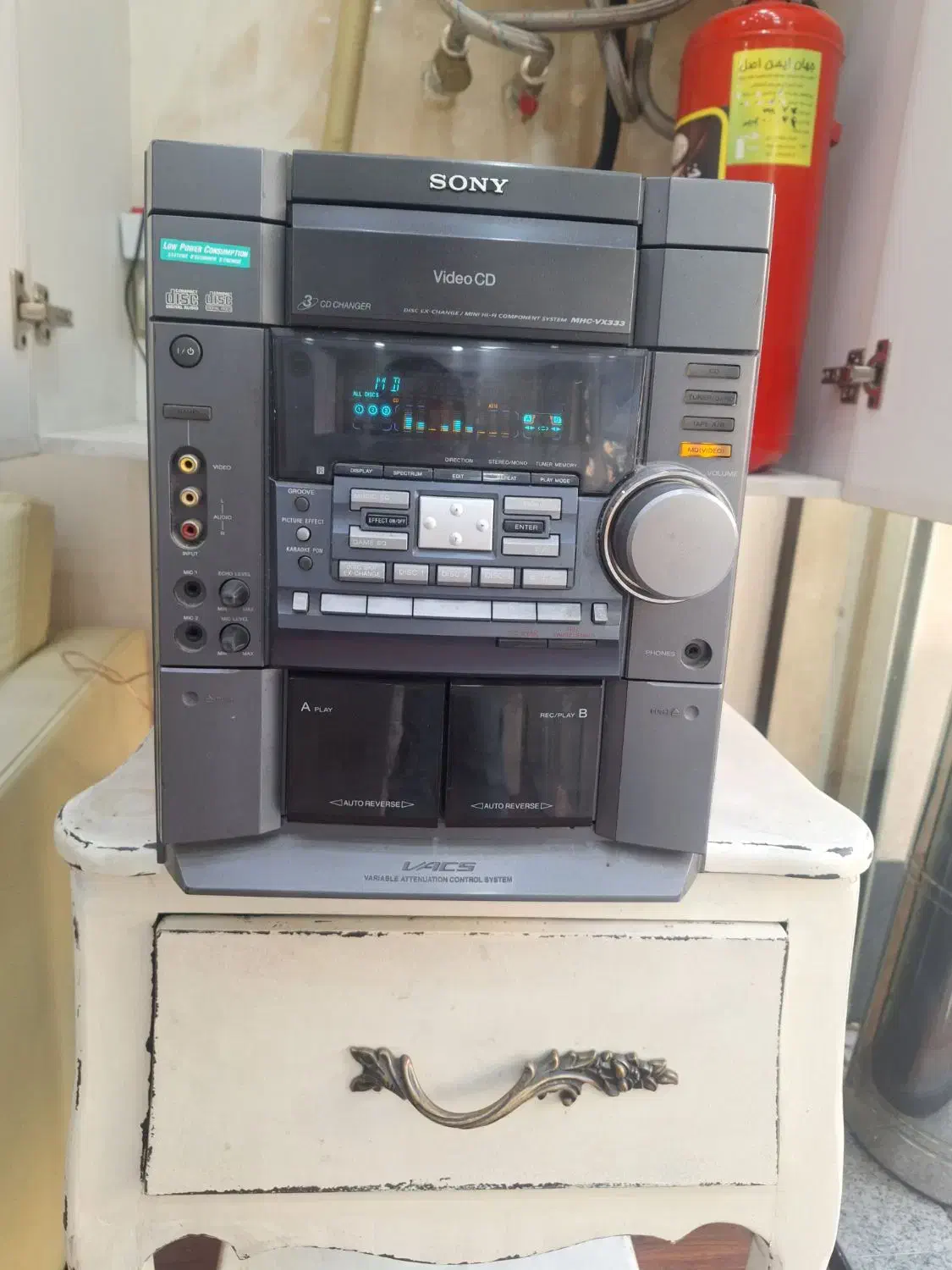 ضبط سونی و یک جفت باند استریو ریزینگ|سیستم صوتی خانگی|تهران, آسمان|دیوار