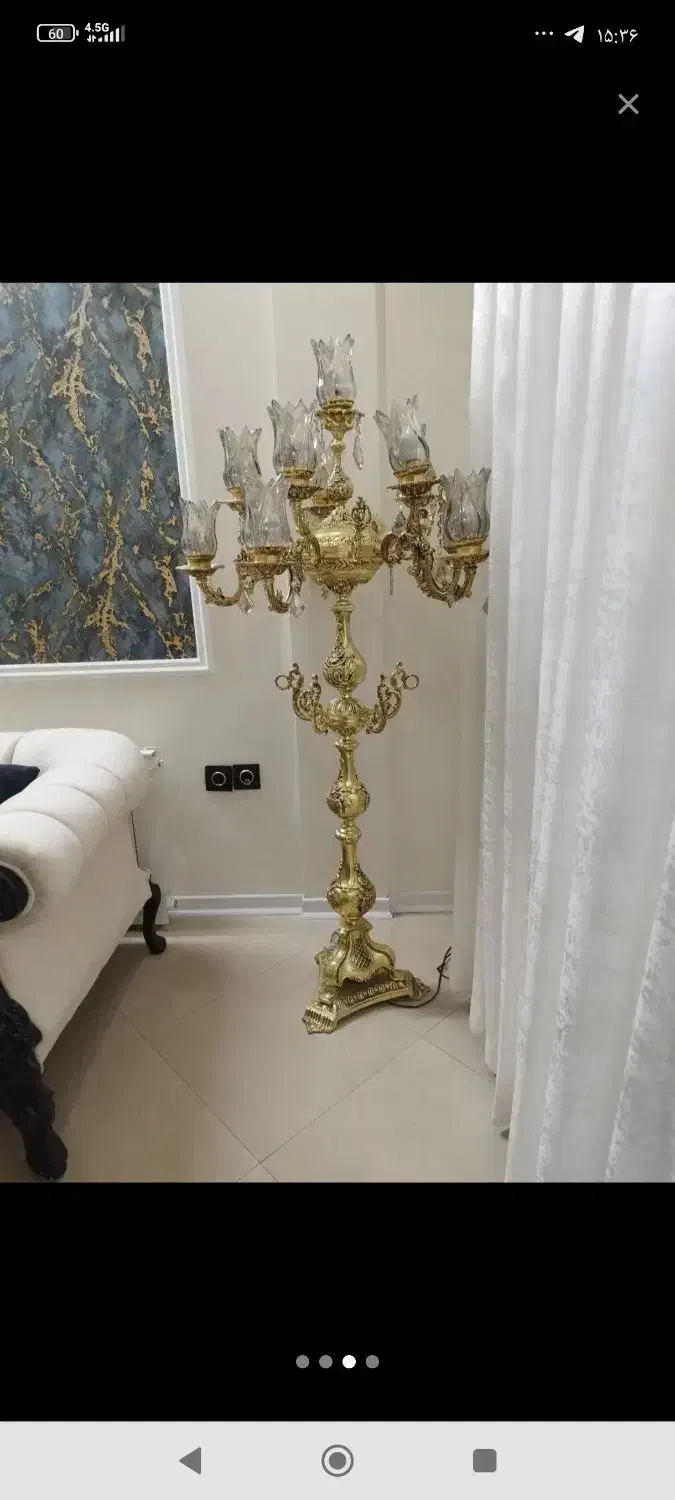 لوستر کنار سالنی|لوستر و چراغ آویز|مشهد, سید رضی|دیوار