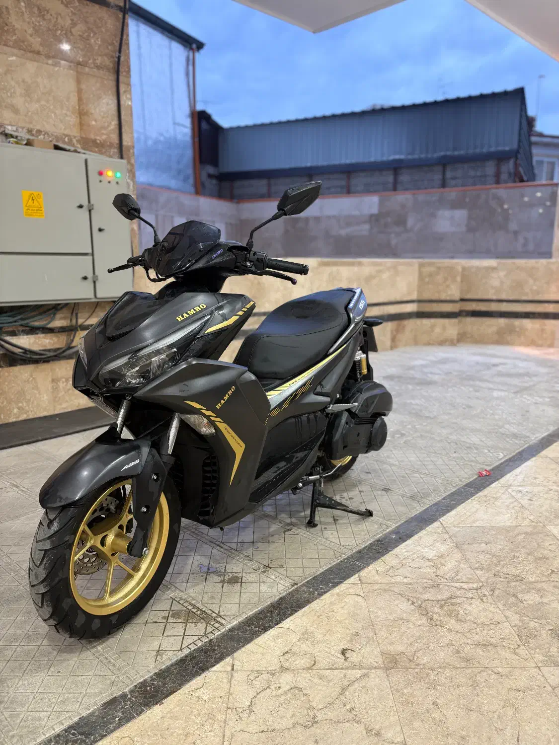 موتور کلیک  ایروکس ۱۵۵|موتورسیکلت|تالش, هشتپر|دیوار